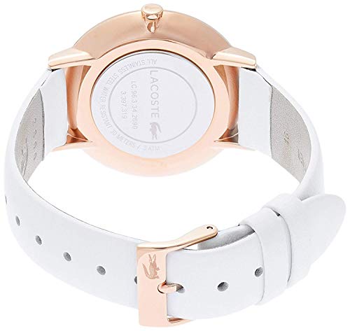 Lacoste Reloj Analógico para Mujer de Cuarzo con Correa en Cuero 2000949