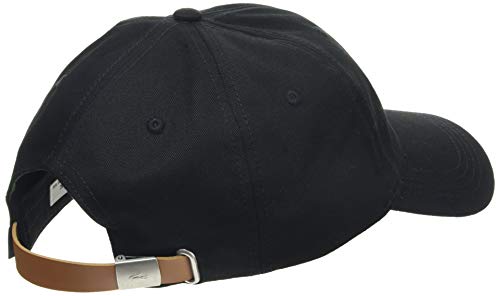 Lacoste RK4711 Gorra, Noir, Talla única para Hombre