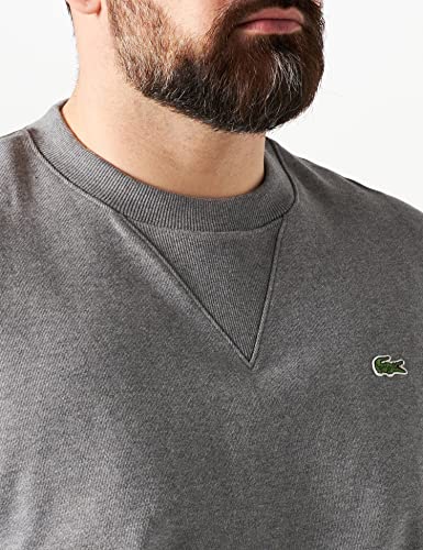 Lacoste SH1702 Sudadera para Hombre, Mine Chine, L