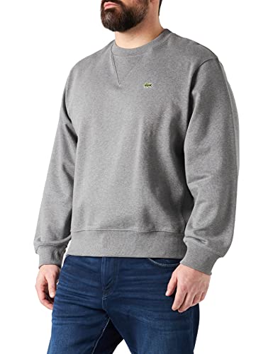 Lacoste SH1702 Sudadera para Hombre, Mine Chine, L