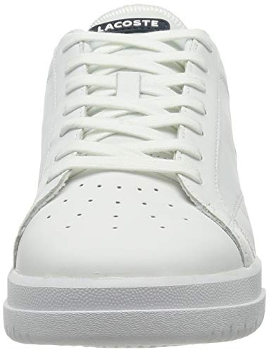 Lacoste Sport Twin Serve 0721 1 SMA, Zapatillas Hombre, Wht/Nvy/Red, 44 EU