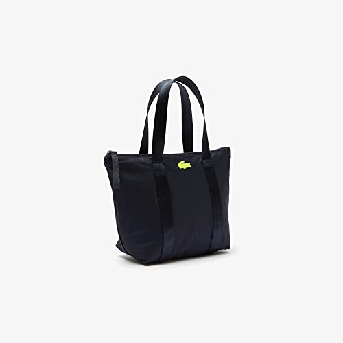 Lacoste XS Shopping Bag Marine 166 Jaune Fluo