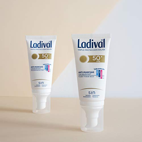 Ladival Crema solar facialacción anti-manchas con deléntigo toque seco - 50ml