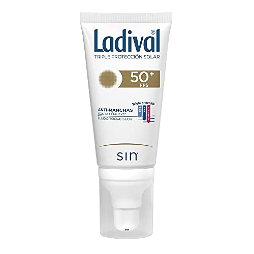 Ladival Crema solar facialacción anti-manchas con deléntigo toque seco - 50ml