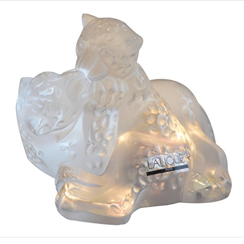 Lalique Madras Jaguar Pareja, Cristal