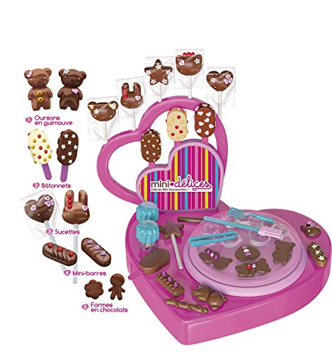 Lansay 17903 - Mini delices Mon Super Atelier Chocolat 5 en 1, multicolor