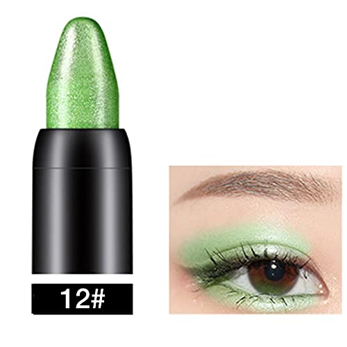 Lápiz de sombra de ojos 15 colores/juego Pluma de sombra de ojos con brillo Delineador de ojos profesional Lápiz de ojos Pearly Luminous Shadow Stick Juego de lápices de sombras de ojos