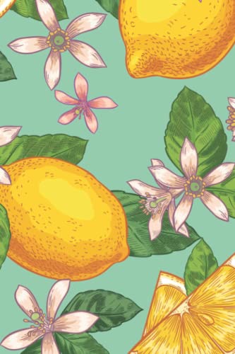 Lemon gift: Gift for Lemon lovers to show appreciation | 6"x9", 120 pages | Notebook