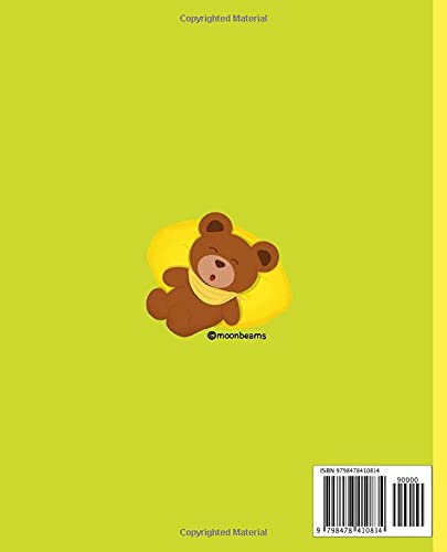 Lemon notebook: Bear , lemon and lemonade: 7.5”x9.25” black lined 100 pages notebook for school