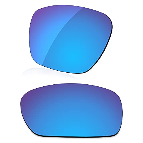 LenzReborn Reemplazo de lente polarizada para Arnette Cheat Sheet AN4166 Sunglass - Más opciones, Azul Hielo - Espejo polarizado, Talla única