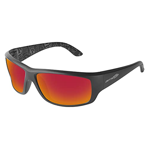 LenzReborn Reemplazo de lente polarizada para Arnette Cheat Sheet AN4166 Sunglass - Más opciones, Rojo Fuego - Espejo polarizado, Talla única