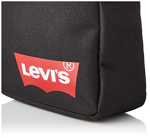 Levi's Mini Crossbody Solid (Red Batwing), Hombre, Talla Única, Negro (Regular Black), Talla única