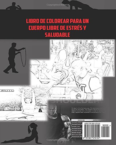 Libro de colorear más apto en la Tierra para una mente libre de estrés 2018 y cuerpo sano: Beyonce, Usain Bolt, Bruce Lee, Conor Mcgregor, Ronaldo, ... Hugh Jackman (Wolverine), Jason Statham