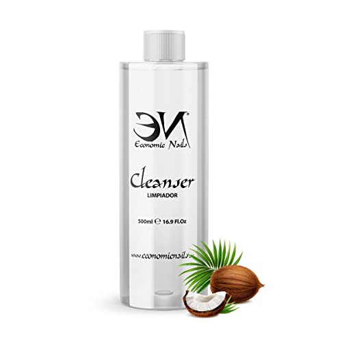 Limpiador Cleaner 500ml Coco para uñas Economic Nails | esmaltado permanente y uñas de gel | Eliminar la Capa Adhesiva