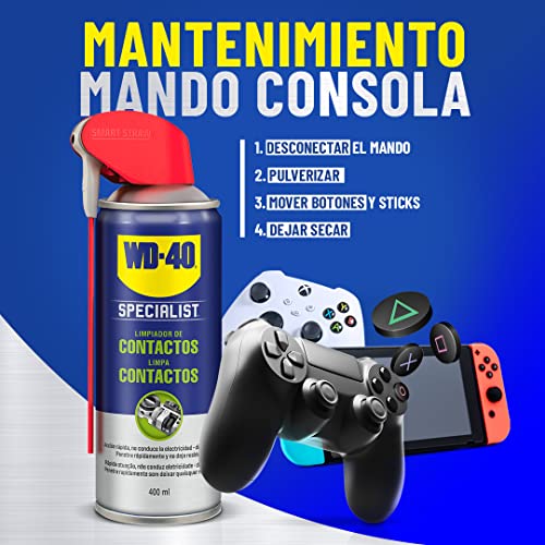 Limpiador de contactos - WD-40 Specialist 400ml - Pack de 2 unidades