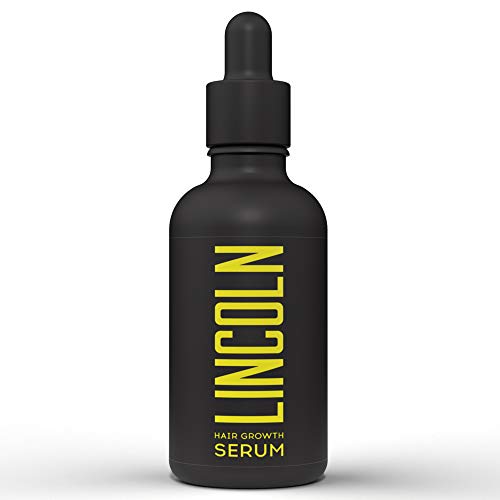 LINCOLN Serum Anticaída Pelo con Biotina para Hombres - Serum Crecimiento Cabello y Caída de Pelo - Enriquecido con Vitaminas Capilares - Tratamiento Natural para Caída Cabello Hombre - 50 ml