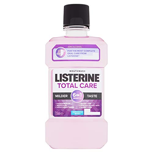 Listerine Mouthwash Total Care Smooth Mint 6 In 1 250 ml