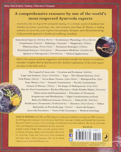 Llewellyn's Complete Book of Ayurveda: A Complete Resource for the Understanding and Practice of Traditional Indian Medicine: 9 (Llewellyn's Complete Book Series)