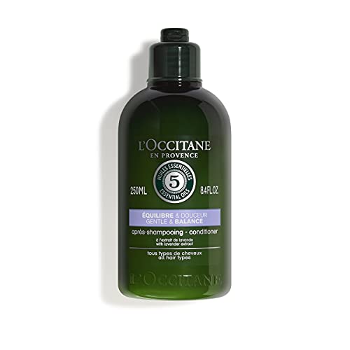 L'OCCITANE - Acondicionador Capilar Suavidad Y Equilibrio - Cabello Normal - Uso Frecuente - 250 Ml