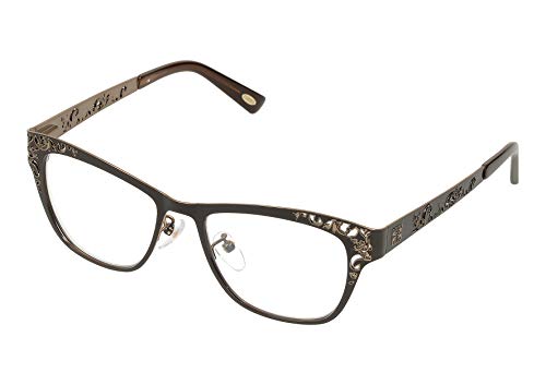 Loewe VLW445M510I62 Monturas de Gafas, Shiny Bronze, 55 Unisex