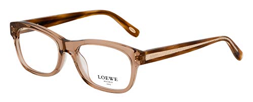 Loewe VLW829510913 Monturas de Gafas, Shiny Transparente Beige, 55 Unisex