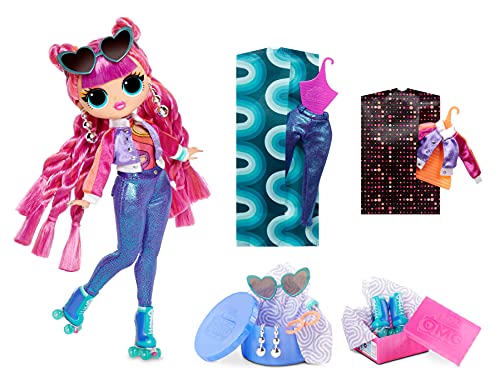 L.O.L. Surprise!- LOL Surprise OMG 2 Moda Roller Chick y Chillax-Muñecas exclusivas con 40 sorpresas y Accesorios-Set de Juego Reutilizable-Serie 3-Edad: 4+ años, Color (423188-INT)