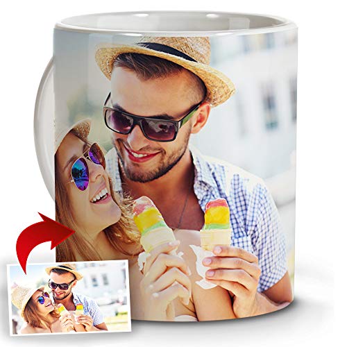 LolaPix Tazas Personalizadas. Regalos Personalizados con Foto. Taza Personalizada Barata de cerámica.