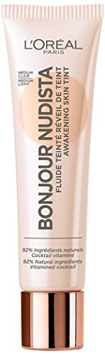 L'Oréal Paris – Fluido tintado – Bonjour Nudista 02 – Medium claro