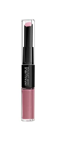 L'Oréal Paris Infalible 24h pintalabios permanente, Rosa 125 Born to Blush