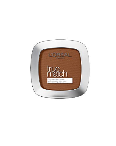 L'Oréal Paris True Match, Polvos Matificantes Accord Parfait, Tono 10D Doré Foncé