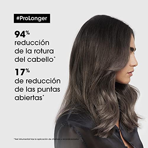 L’Oréal Professionnel | Acondicionador Reparador para cabellos largos con puntas finas, Pro Longer, SERIE EXPERT, 200ml