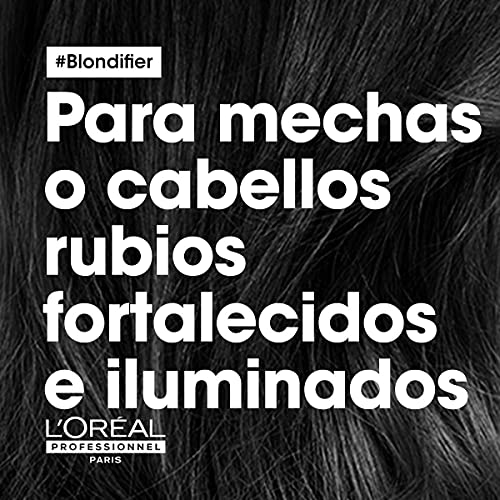 L’Oréal Professionnel | Champú Iluminador y Restaurador para cabellos con mechas o rubios, Blondifier Cool, SERIE EXPERT, 750mL