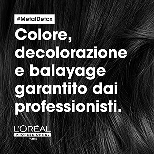 L'Oréal Professionnel | Pack Champú + Mascarilla limpiadores anti metales, Después de servicio de color, Balayage y Decoloración, Metal Détox, SERIE EXPERT, Champú 300 ml + Mascarilla 250 ml