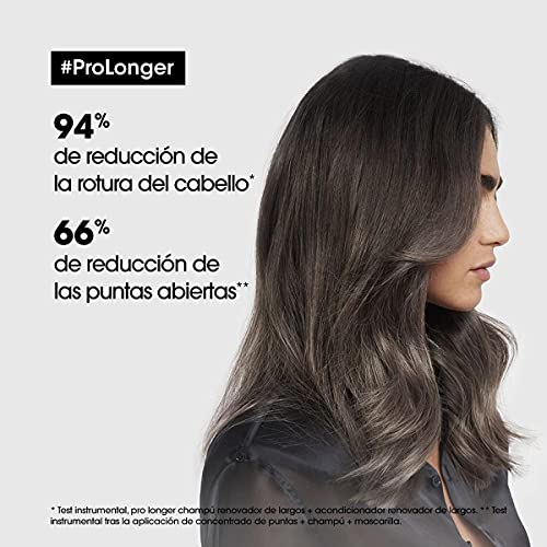 L’Oréal Professionnel | Tratamiento Concentrado Reparador para cabellos largos con puntas finas, Pro Longer, SERIE EXPERT | 15ml