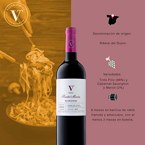 Lote Vino 3 Botellas - Valtravieso | 1 Valtravieso Nogara Rueda Vino Blanco D.O. + 1 Valtravieso Crianza D.O. Vino Tinto + 1 Finca Santa María Roble Vino Tinto Ribera del Duero D.O.