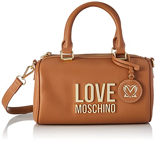 Love Moschino Pre Collezione Autunno Inverno Bolso de Hombro para Mujer, colección otoño-Invierno 2021, marrón, Talla única