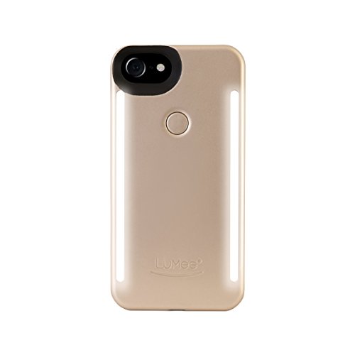 LuMee Duo, Carcasa Duo para Apple iPhone 6/6S/7 Plus, Color Oro Mate