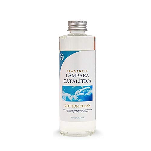 M MAMA MANUELA Fragancia para Lámpara Catalítica Cotton Clean (200ml)- Disfruta de Tus Aromas preferidos