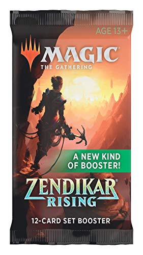 Magic The Gathering MTG-ZNR-SBD-EN Zendikar Rising Set (Paquete de Refuerzo Individual)