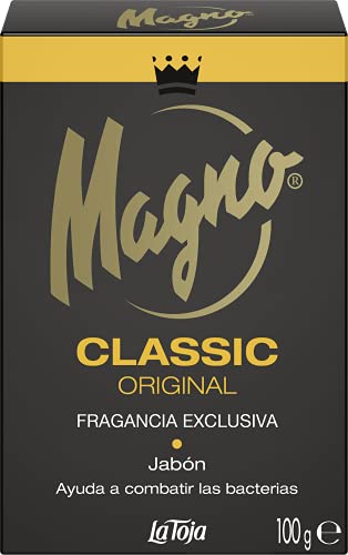 Magno - Jabón de manos - 2 pastillas de 100gr – Fragancia exclusiva y permanente – Suave y cremoso – Cuida tu piel