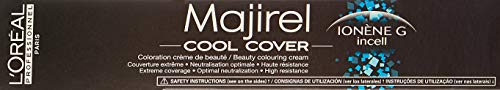 Majirel Cool Cover Coloración permanente en crema para el cabello 8.3 50 ml