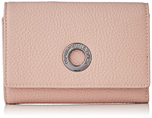 Mandarina Duck Mellow Leather Billetera, Taglia Unica, Rose Dawn