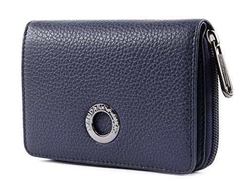 Mandarina Duck Mellow Leather S Purse Dress Blue