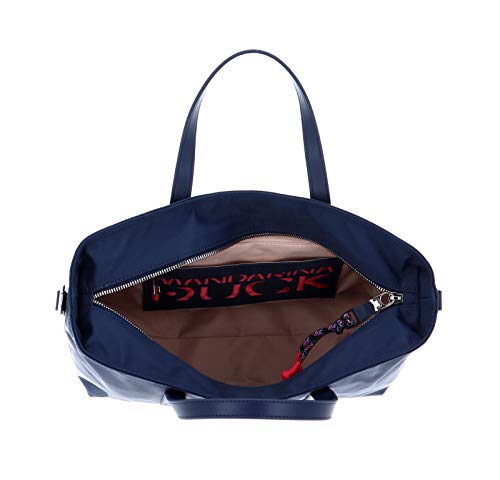 Mandarina Duck Style P10MYT05, Bolso de Mano para Mujer, Dress Blue, 30x24,5x12 (L x H x W)