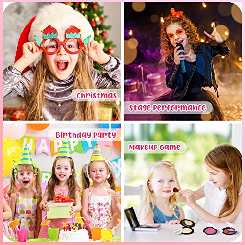 Maquillaje Para Niñas 20 Pcs, Kit de Maquillaje Niña, Lavables, Seguro y No Tóxico, Set Maquillaje Niña con Una Variedad de Cosméticos para Niños - Regalo Ideal para Niñas