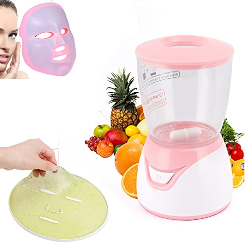 Máquina para hacer mascarillas faciales Máquina para mascarillas faciales de frutas y verduras naturales Tratamiento facial Mascarilla de belleza de colágeno DIY Facial SPA Cuidado de la piel