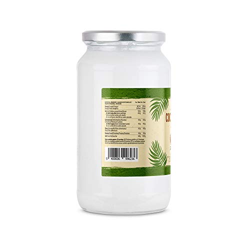 Marca Amazon - Happy Belly - Aceite de coco virgen ecológico, 950ml