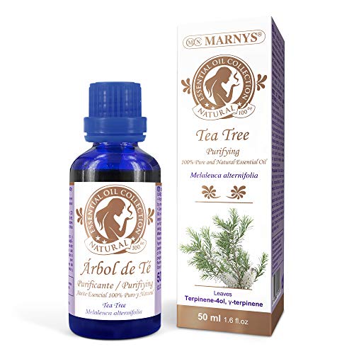 Marny's Aceite Esencial de Árbol de Té Purificante Cosmético 100% Puro y Natural 50ml