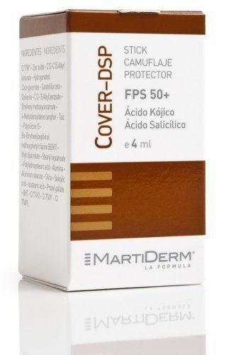 Martiderm Cover-dsp Stick FPS 50+ Camuflaje y protección Cuidado de la piel