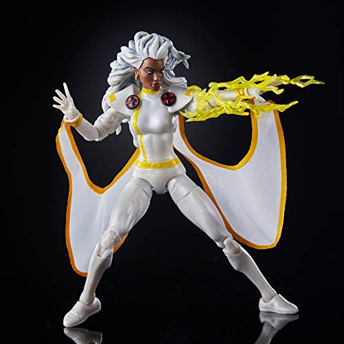 Marvel Figura de Ventilador Retro de 6 Pulgadas, colección Storm X-Men Figura de acción, Marvel Super Hero Collectible Series, para niños de 4 años y Otros